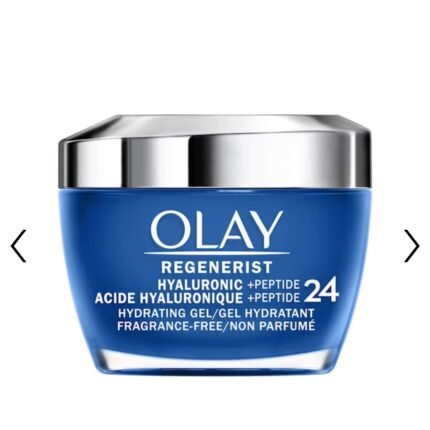 Gel visage Olay Regenerist acide hyaluronique + peptide 24