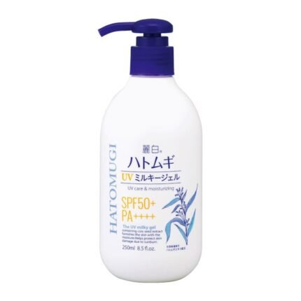 Hatomugi Gel Lacté Hydratant UV SPF 50+ Pa++++ 250 ml